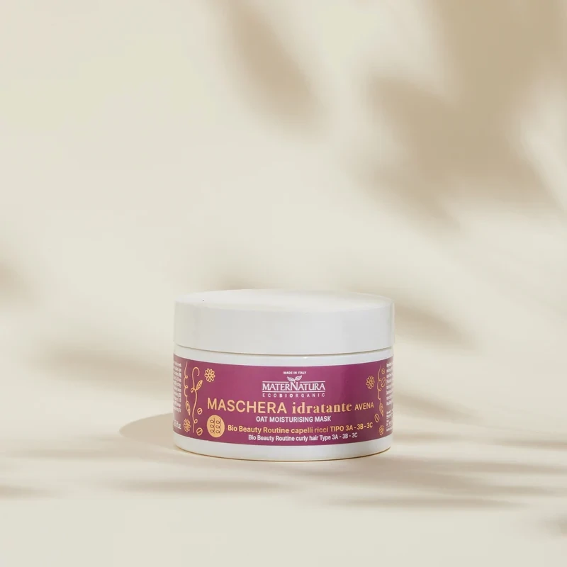 Maschera Idratante Capelli Ricci all’Avena - Maternatura