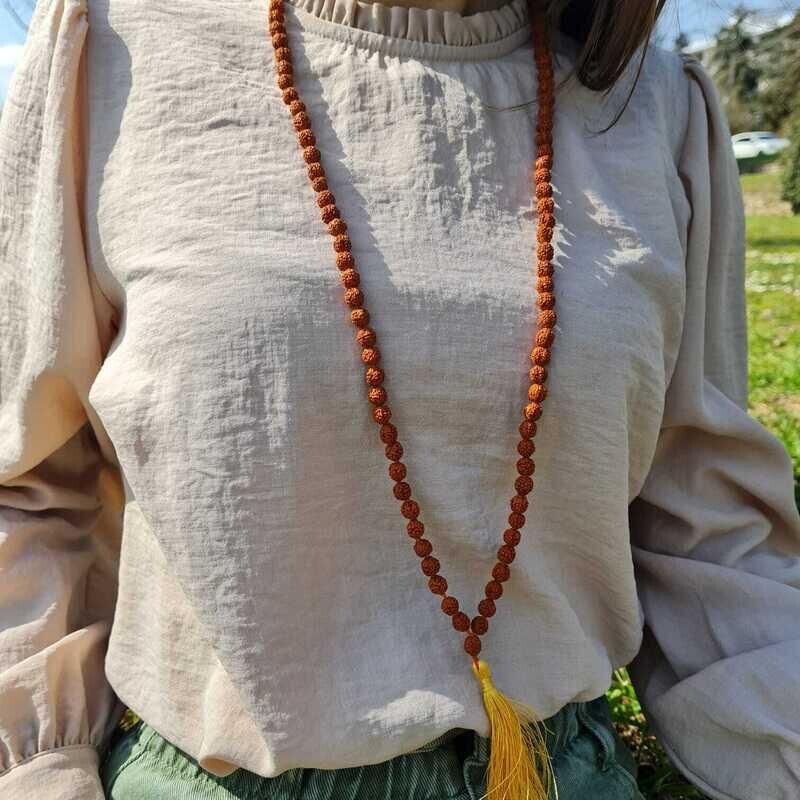 Mala Tibetano in Semi di Rudraska - Teos
