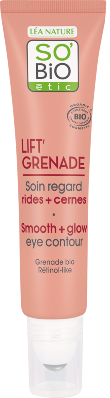 Crema Contorno Occhi Rughe e Occhiaie - Lift' Grenade - So'Bio étic