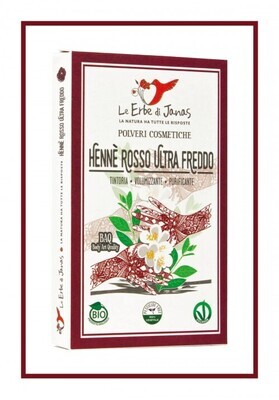 Hennè Rosso Ultra Freddo - Le Erbe di Janas