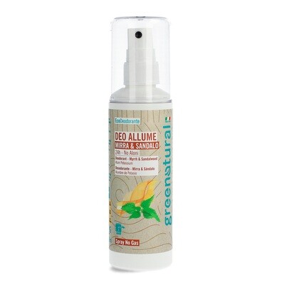 Deodorante in Spray Mirra&Sandalo – GreeNatural