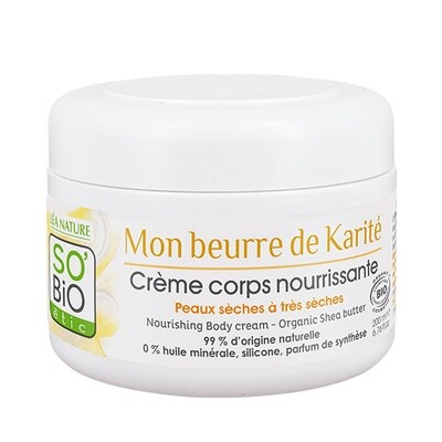Crema Nutriente Corpo - Mon Beurre de Karité - So'Bio étic