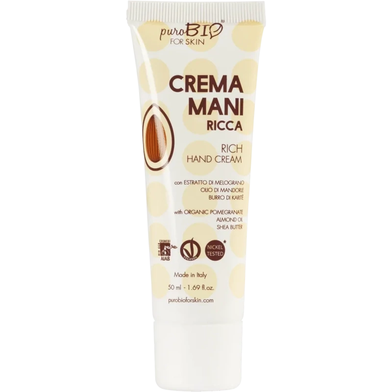 Crema Mani Ricca - PuroBio Crema Mani Ricca - PuroBio