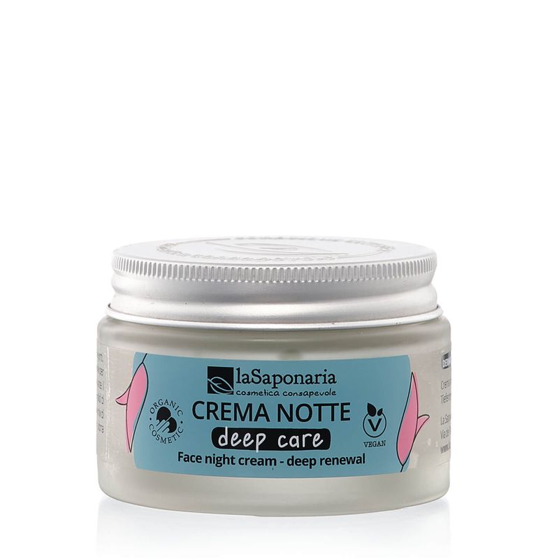 Crema Viso Notte Antiage Deep Care - La Saponaria