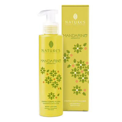 Crema Corpo Fluida Mandarino Aromatico - Nature's