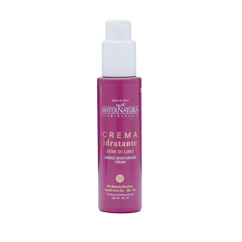 Crema Idratante Capelli Ricci ai Semi di Lino - MaterNatura