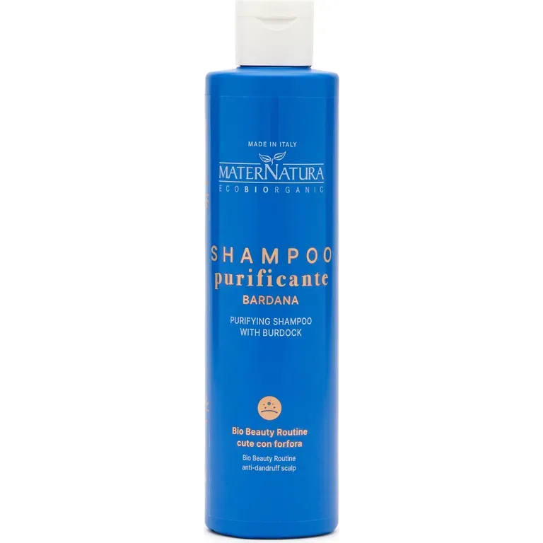 Shampoo Purificante Cute con Forfora alla Bardana - MaterNatura