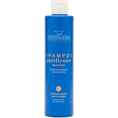 Shampoo Purificante Cute con Forfora alla Bardana - MaterNatura