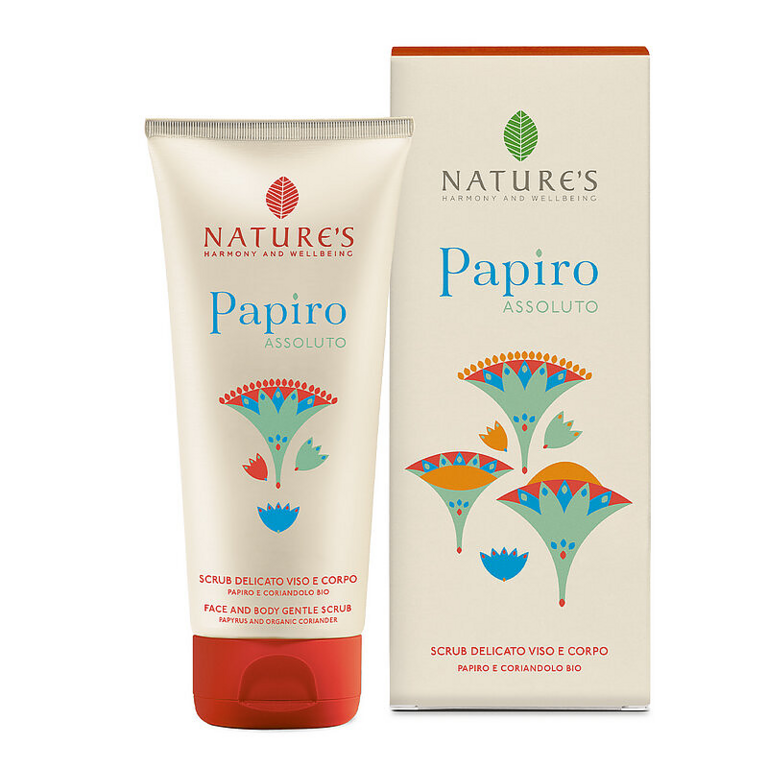 Scrub Viso e Corpo Papiro Assoluto - Nature's