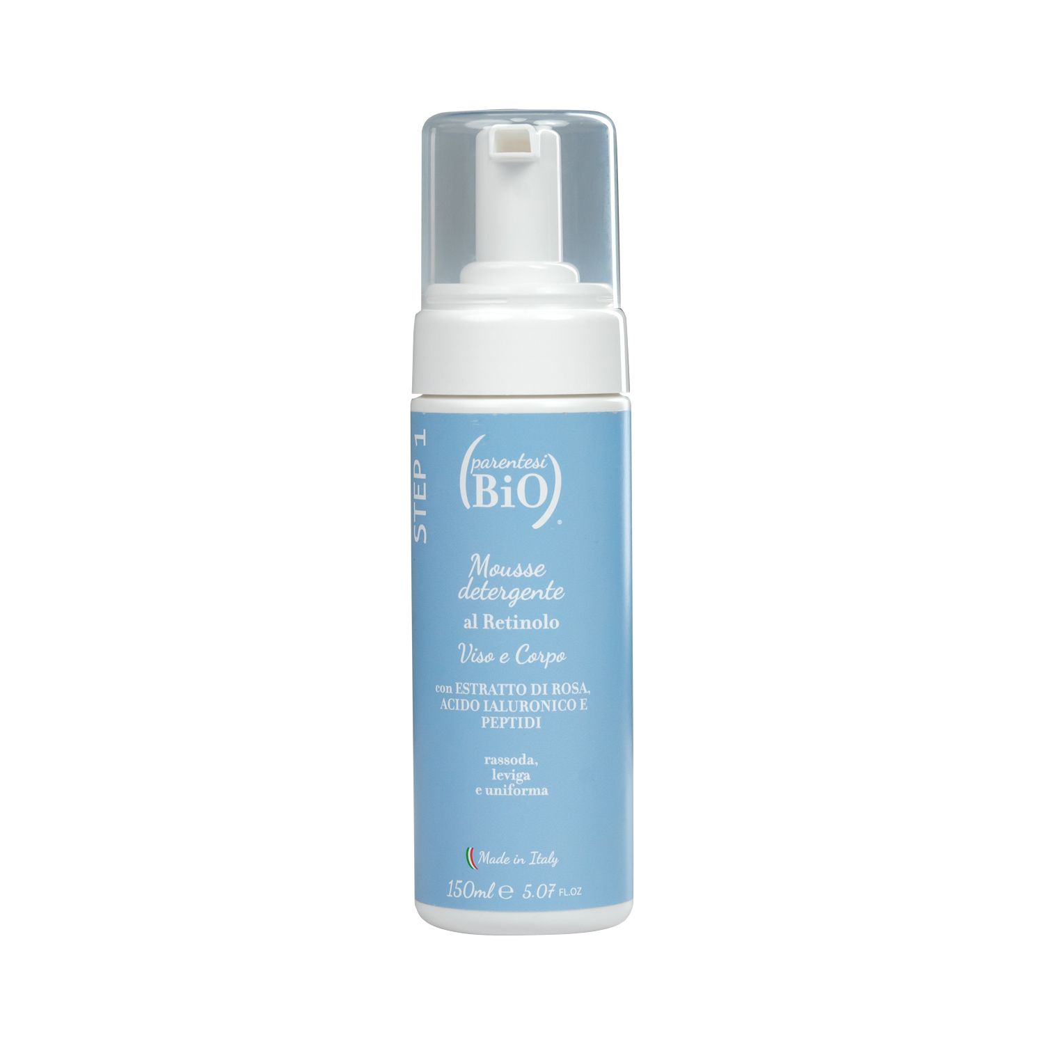Mousse detergente Viso al Retinolo - Parentesibio