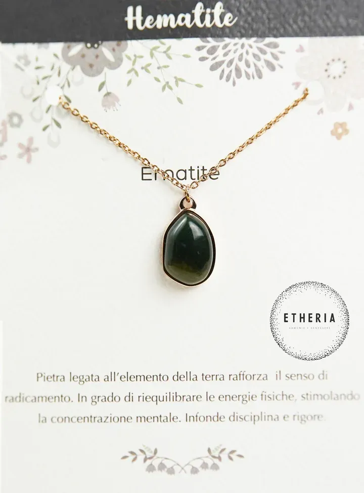 Collana Ematite - Etheria