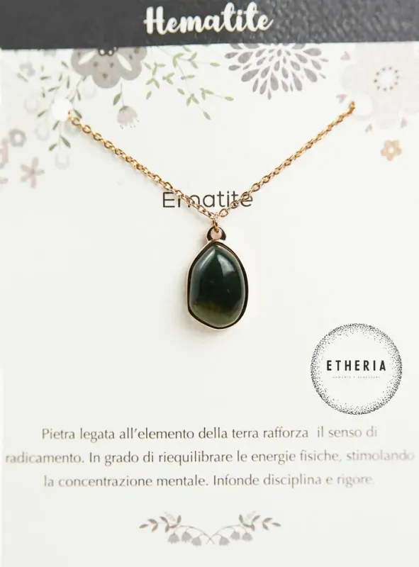 Collana Ematite - Etheria