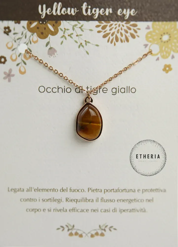 Collana Occhio Di Tigre - Etheria