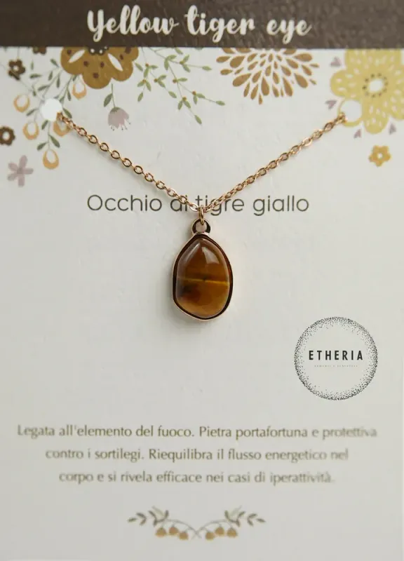 Collana Occhio Di Tigre - Etheria