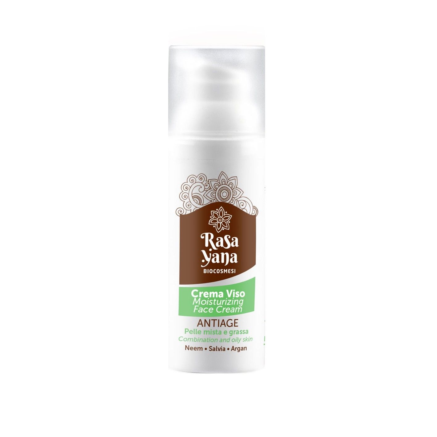 Crema Viso Anti-Age Pelle Mista o Grassa - Rasayana