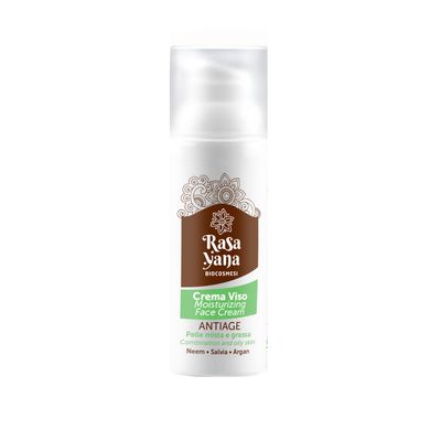 Crema Viso Anti-Age Pelle Mista o Grassa - Rasayana