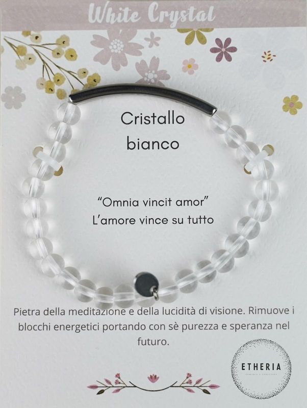 Bracciale Cristallo Bianco - Etheria