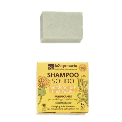 Shampoo Solido Purificante e Anti-forfora - La Saponaria