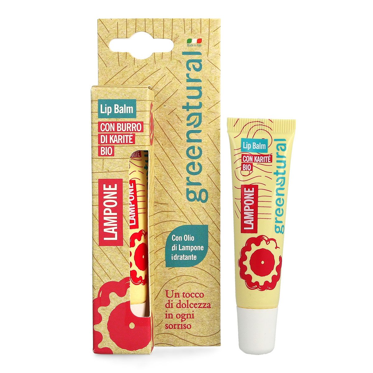 Lip Balm Lampone - GreeNatural