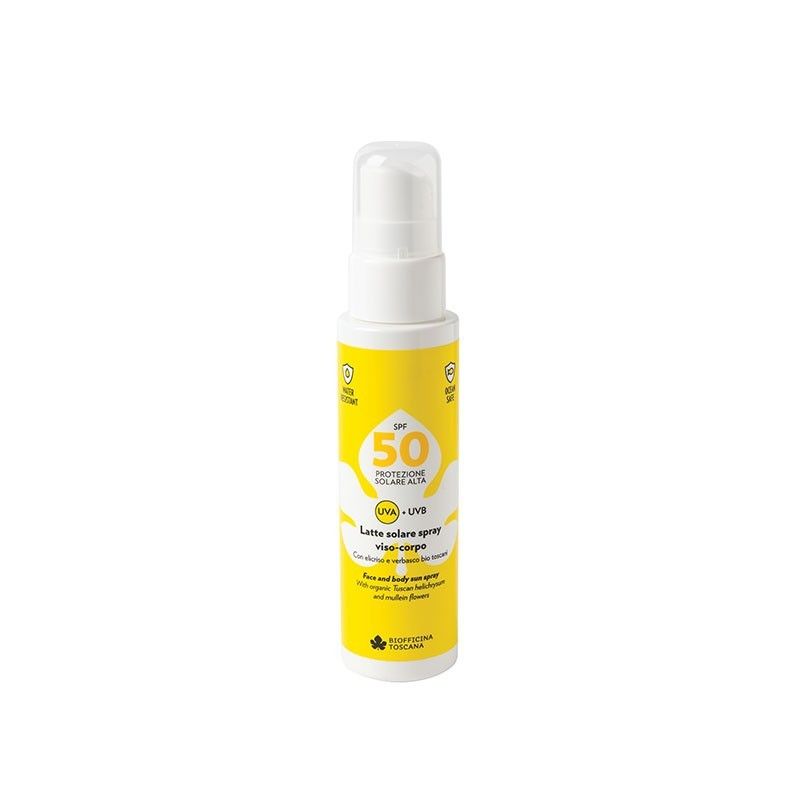 Latte solare viso-corpo SPF 50 - Biofficina Toscana