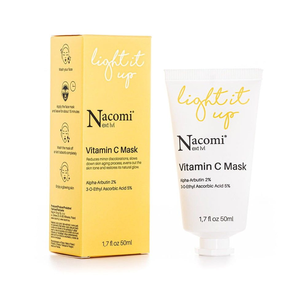 Maschera Viso Vit C - Nacomi