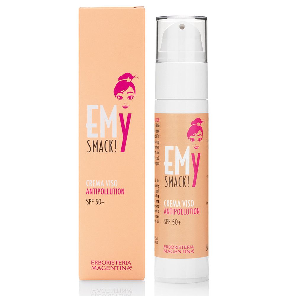 Emy - Crema Viso Antipollution SPF50+ - Erboristeria Magentina