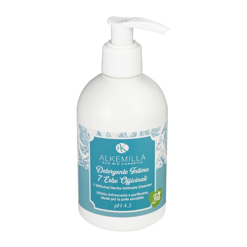 Detergente Intimo alle 7 Erbe Officinali PH 4.5 - Alkemilla