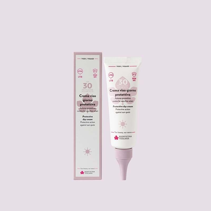 Crema Viso Giorno Protettiva SPF30 - Biofficina Toscana