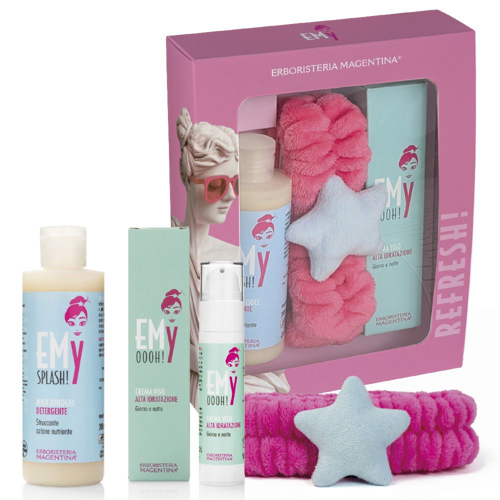 EMY Set Skin care con fascia - Refresh! - Erboristeria Magentina