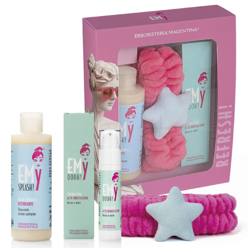 EMY Set Skin care con fascia - Refresh! - Erboristeria Magentina