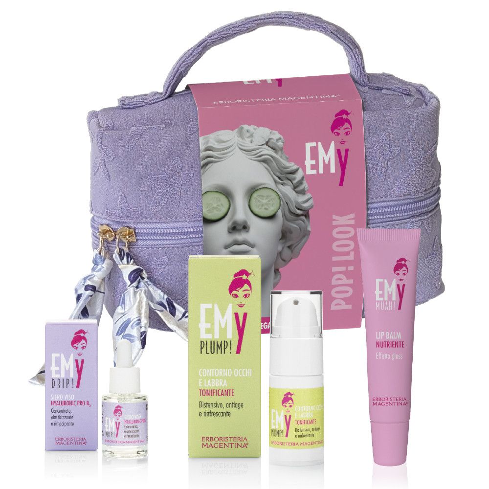 Emy Set Skin care con Beauty case - POP LOOK - Erboristeria Magentina