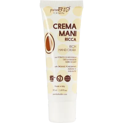 Crema Mani Ricca - PuroBio