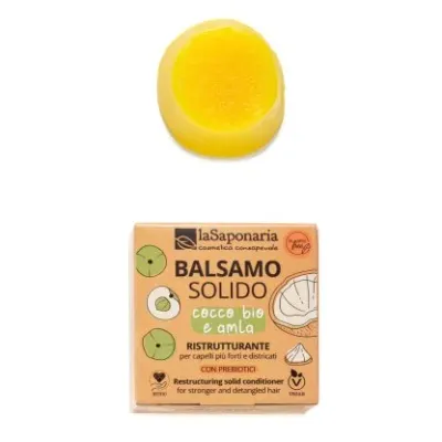 Balsamo Solido Ristrutturante&Nutriente - Forza - La Saponaria Balsamo Solido Ristrutturante&Nutriente - Forza - La Saponaria