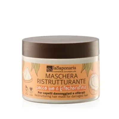 Maschera Capelli Ristrutturante - La Saponaria Maschera Capelli Ristrutturante - La Saponaria