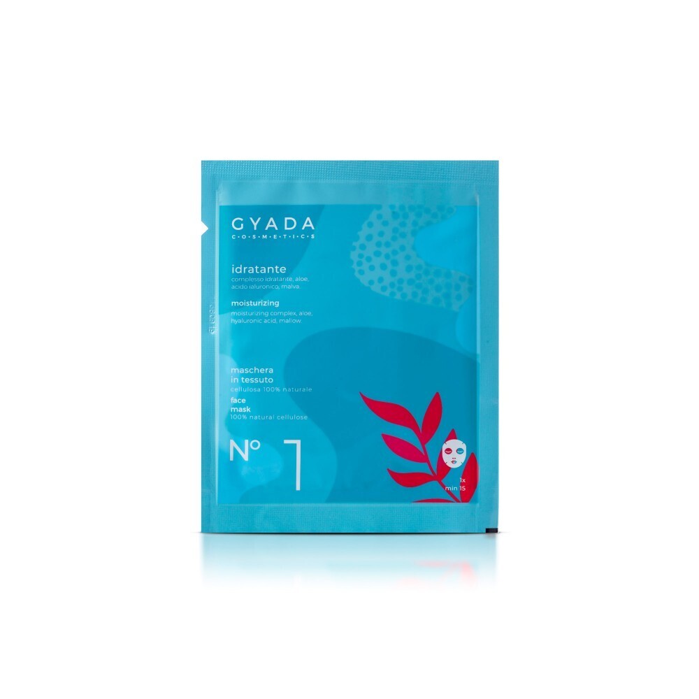 Maschera Viso in Tessuto n°1 Idratante - Gyada Cosmetics
