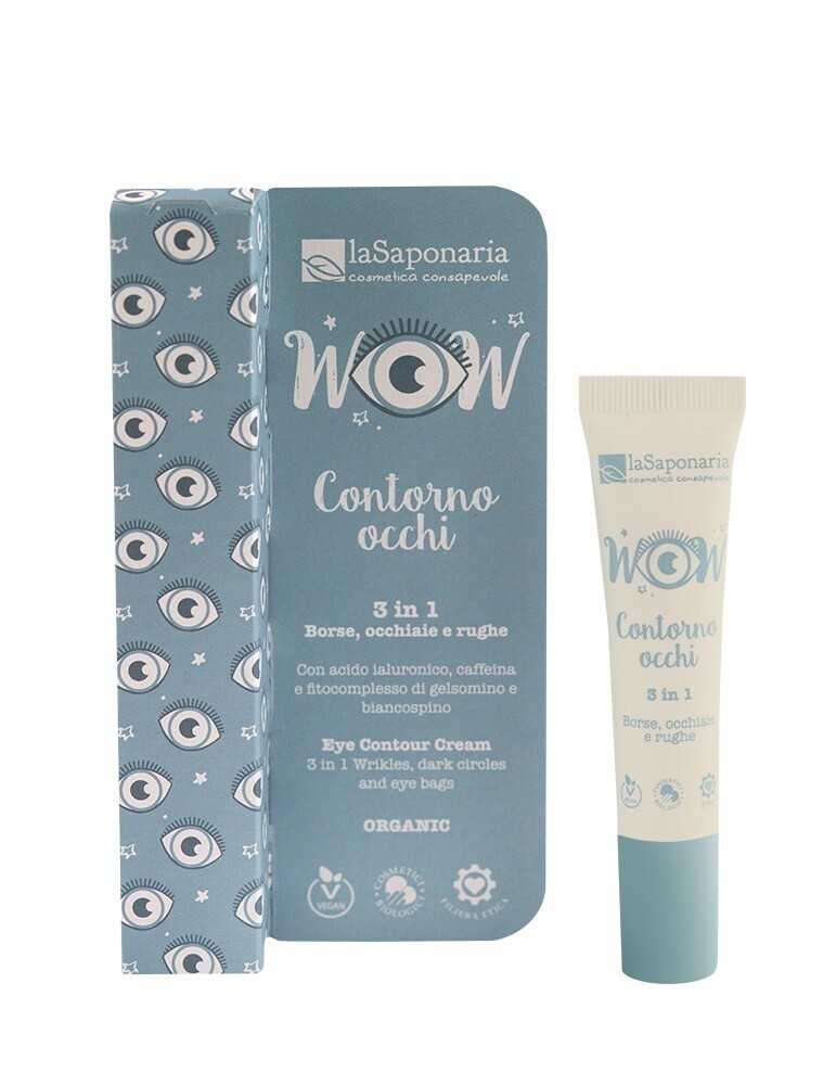 Crema Contorno Occhi 3 in 1 WOW - La Saponaria Crema Contorno Occhi 3 in 1 WOW - La Saponaria