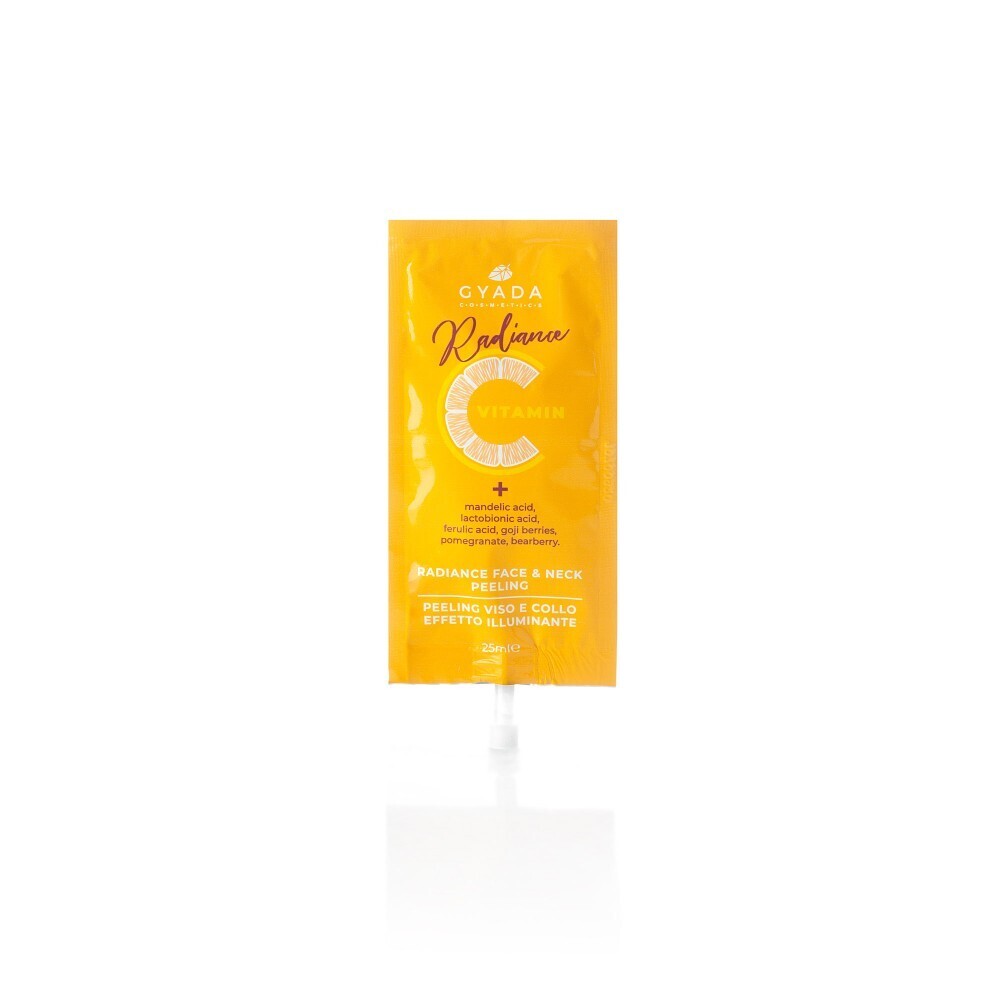Peeling Illuminante Viso e Collo Radiance - Vitamin C - Gyada Cosmetics