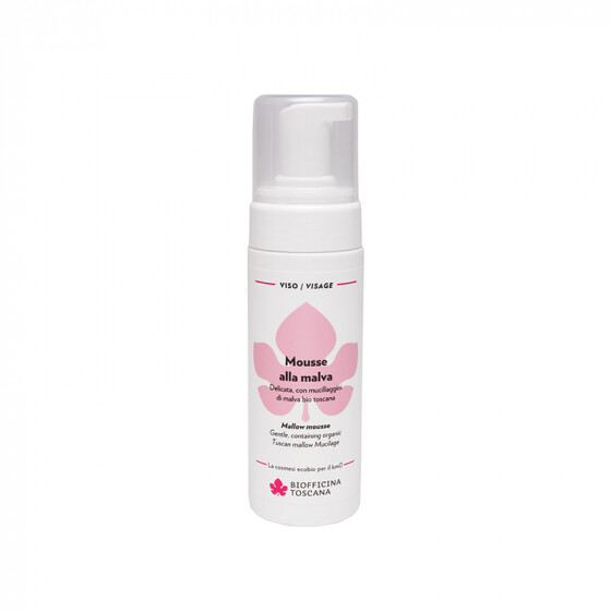 Mousse Detergente alla Malva - Biofficina Toscana