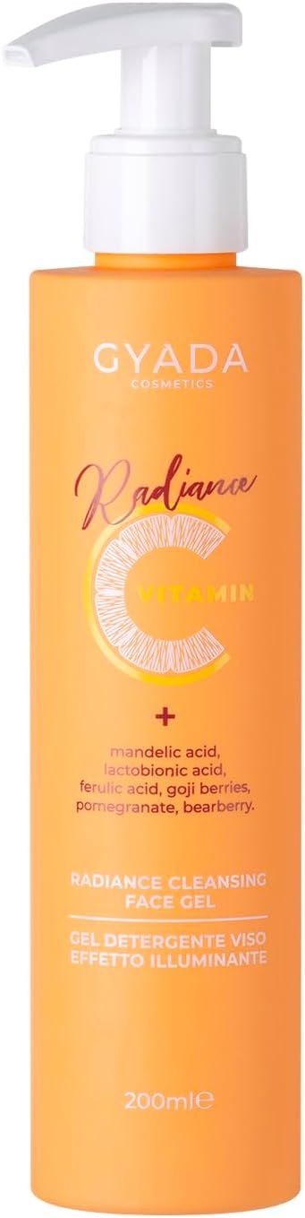 Gel Detergente Viso Illuminante Radiance - Vitamin C - Gyada Cosmetics