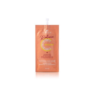 Scrub Viso Illuminante Radiance - Vitamin C - Gyada Cosmetics