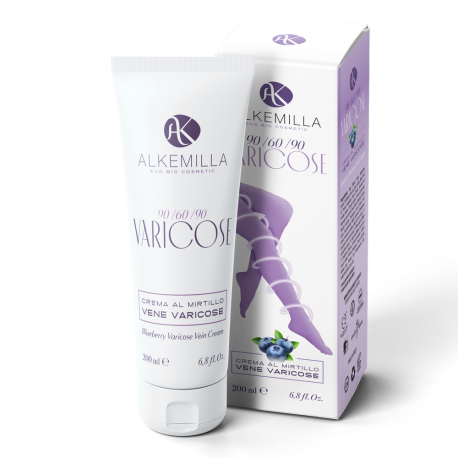 Crema al Mirtillo Vene Varicose 90/60/90 - Alkemilla Crema al Mirtillo Vene Varicose 90/60/90 - Alkemilla