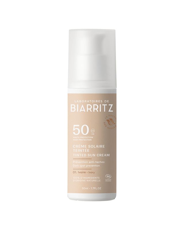 Crema Solare Viso Colorata SPF 50 IVOIRE - Alga Maris Crema Solare Viso Colorata SPF 50 IVOIRE - Alga Maris