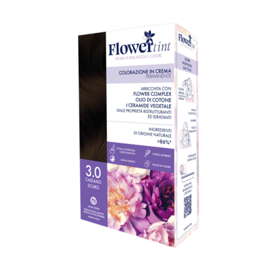 Tinta Per Capelli 3.0 Castano Scuro - Flower Tint Tinta Per Capelli 3.0 Castano Scuro - Flower Tint