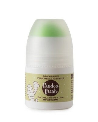 Deodorante Roll-on - Tea tree, Zenzero, Lime - La Saponaria Deodorante Roll-on - Tea tree, Zenzero, Lime - La Saponaria