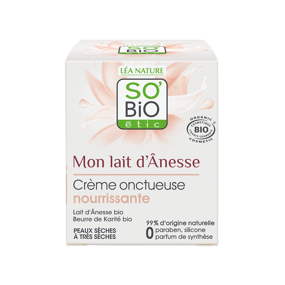 Crema Viso Nutriente - Latte d'Asina - So'Bio étic Crema Viso Nutriente - Latte d'Asina - So'Bio étic