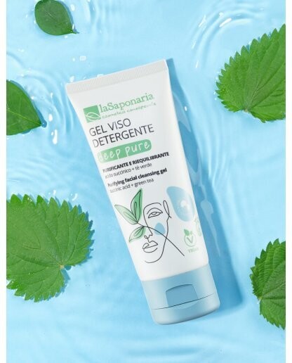 Gel Viso Detergente - Deep Pure - La Saponaria Gel Viso Detergente - Deep Pure - La Saponaria