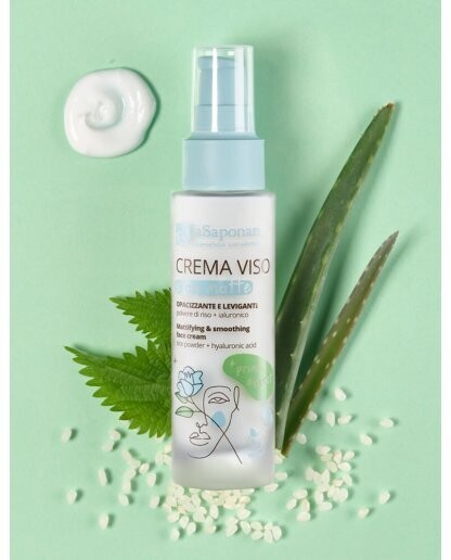 Crema Viso Opacizzante - Stay Matte - La Saponaria Crema Viso Opacizzante - Stay Matte - La Saponaria