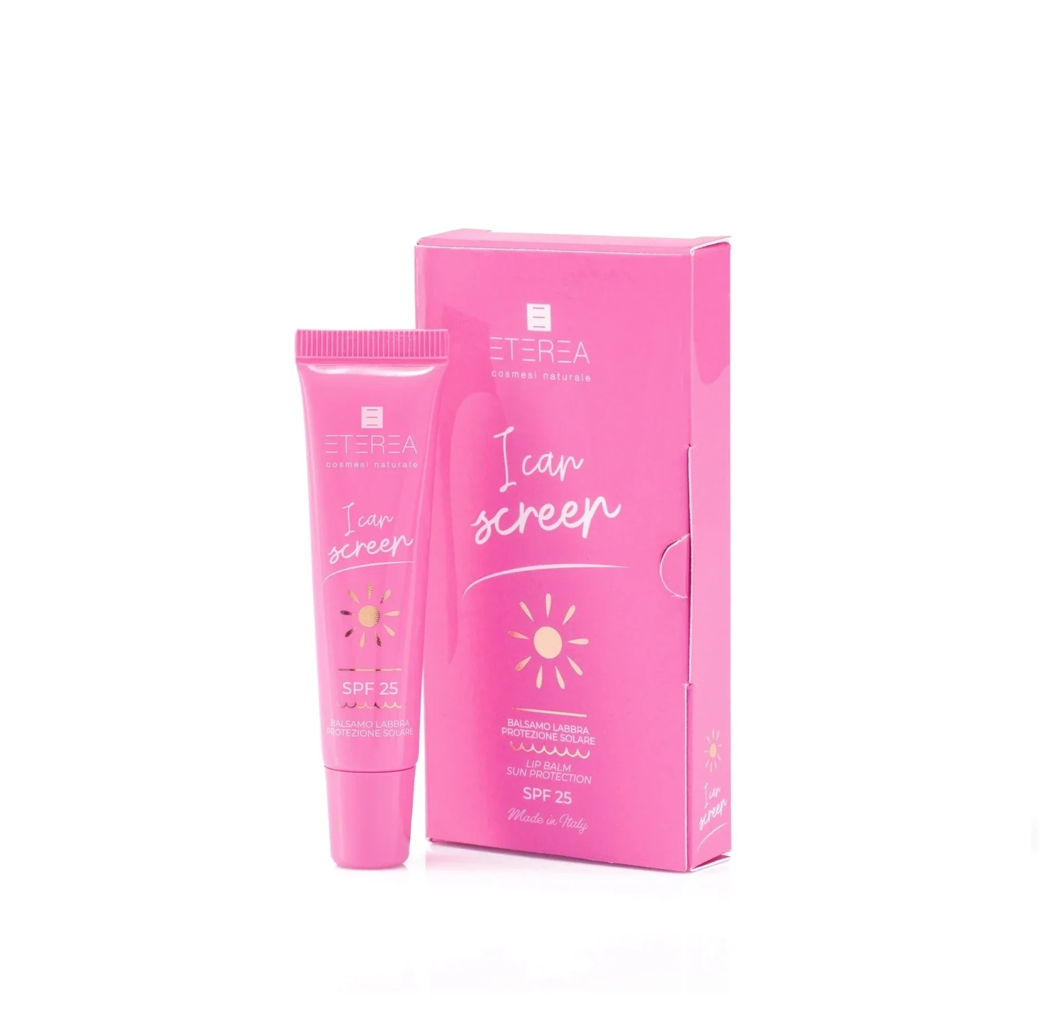 Balsamo Solare Labbra SPF 25 - I Can Screen - Eterea Balsamo Solare Labbra SPF 25 - I Can Screen - Eterea