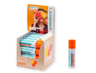 Burrocacao Vitamina A e Beta Carotene con SPF 15 - GreeNatural Burrocacao Vitamina A e Beta Carotene con SPF 15 - GreeNatural
