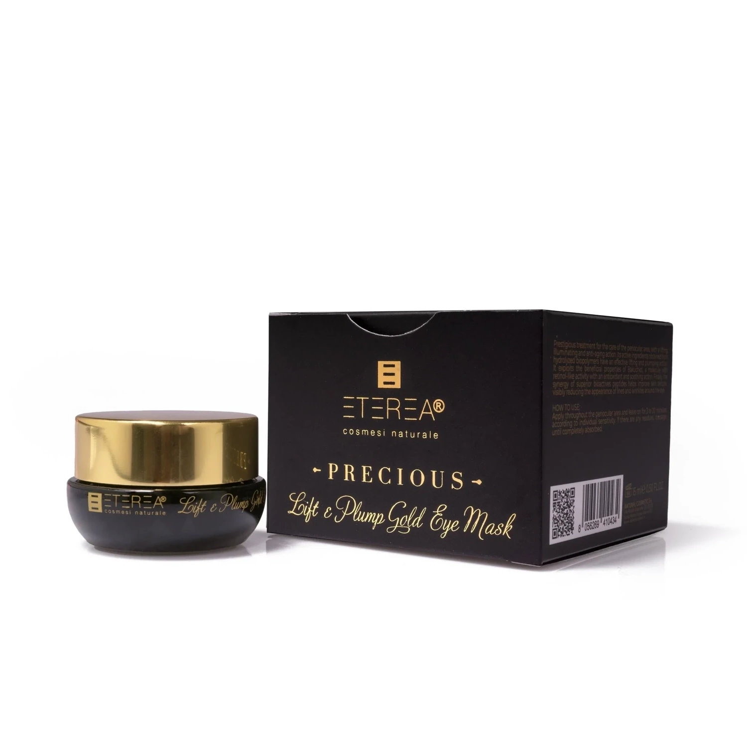 Maschera Contorno Occhi Lift&Plump Gold - Precious - Eterea Maschera Contorno Occhi Lift&Plump Gold - Precious - Eterea